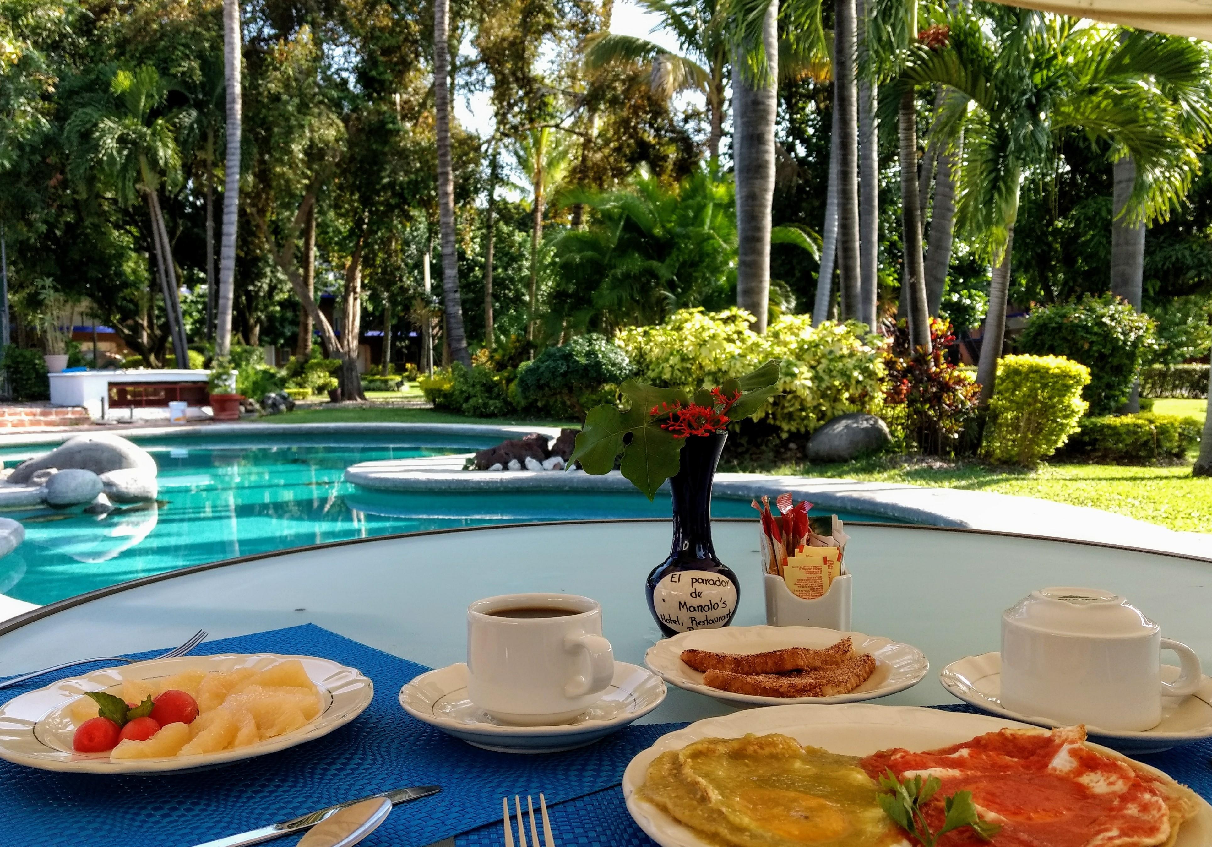 Parador De Manolos Hotel Cuernavaca Exteriör bild